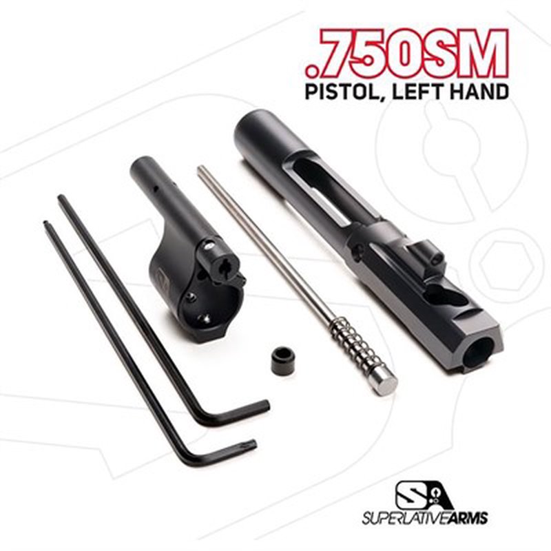 Superlative Arms AR-15 .750 Solid Adjustable Piston Gas Block System