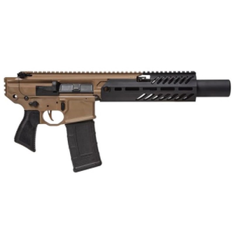 Sig Sauer MCX Rattler Canebrake 300 Blackout AR Pistol with a 5.5 Inch Barrel and Cerakote E190 Finish