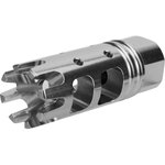 AR-STONER Crown Muzzle Brake MZ1024-SS 1/2-28 Thread AR-15 5.56/223 Stainless