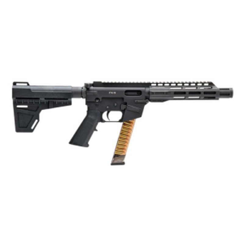 Freedom Ordnance FX-9 9mm AR Pistol, 8.25" Barrel, Black - FX9P8