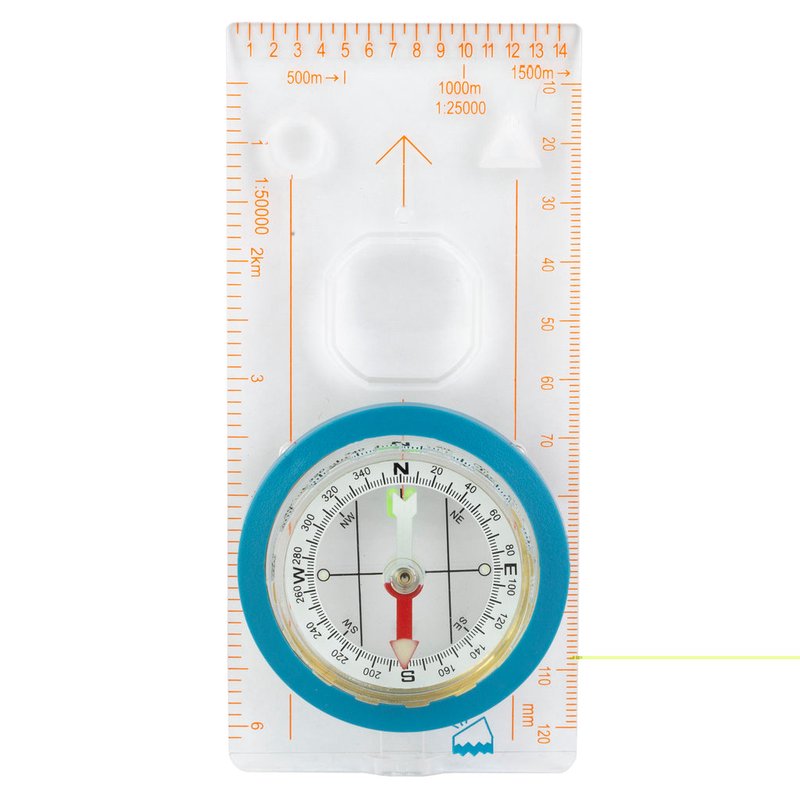 UST - Ultimate Survival Technologies Deluxe Map Compass Blue