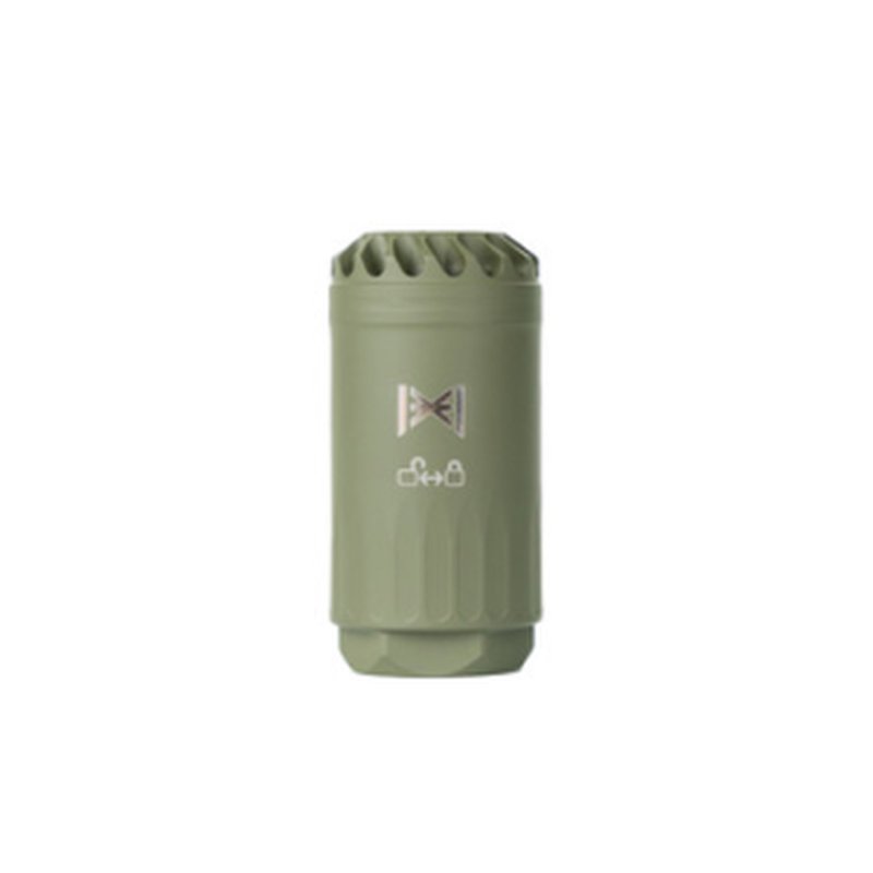 HUXWRX Blastphemy Multi-Caliber Muzzle Device QD Blast Can OD Green