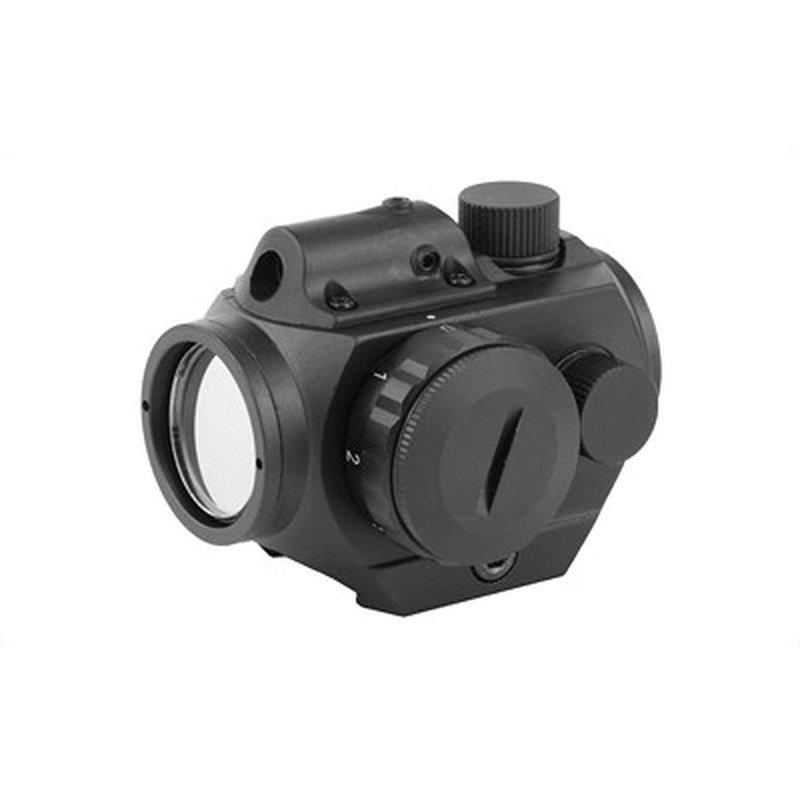 NCSTAR 3MOA Micro Green Dot with Integrated Red Laser, Black - VDGRLB