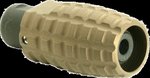 Timber Creek Muzzle Brake Combo with Blast Can, Burnt Bronze Cerakote (.223 Rem / 5.56 NATO)