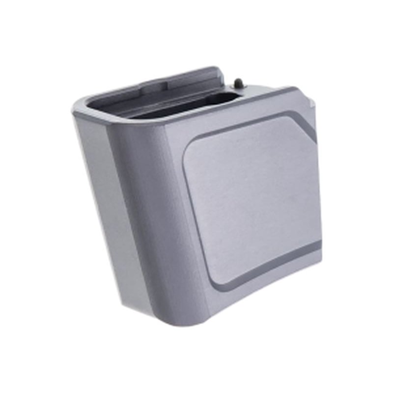 Tyrant Designs Extended Magazine Base Pad Glock 43X, 48 +4 9mm Luger Aluminum Gray