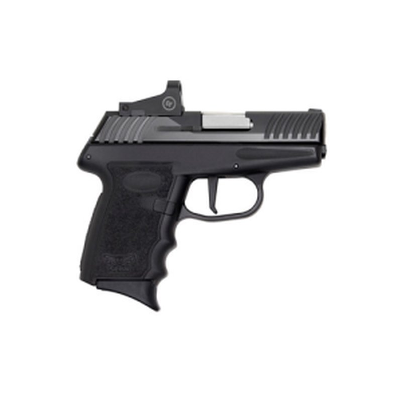 SCCY DVG1 9mm Pistol 3.10in Barrel 10 Round Black Red Dot