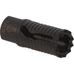 Troy Ind MED05BT00 Medieval Muzzle Flash Suppressor AR-15/M16/M4 2.25" Steel