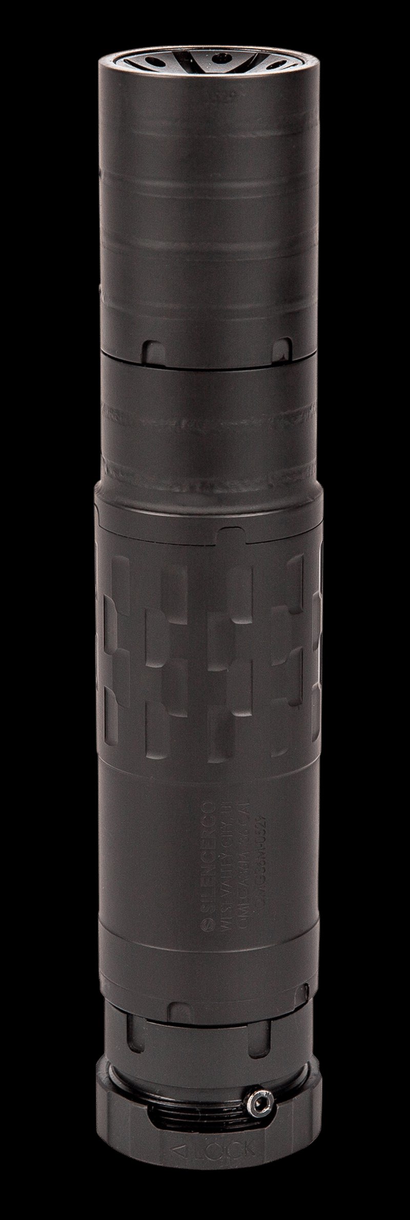 SilencerCo Omega 36M .360 suppressor ASR mount modular multi-caliber