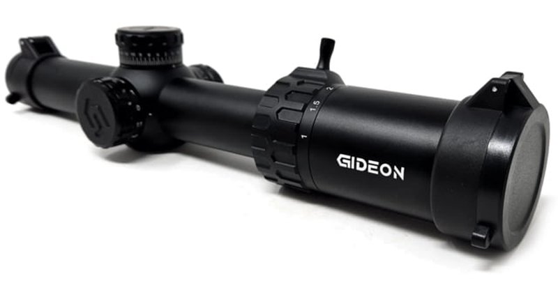 Gideon Optics Guardian 1-8x24mm LPVO 30mm Tube Rifle Scope, First Focal Plane