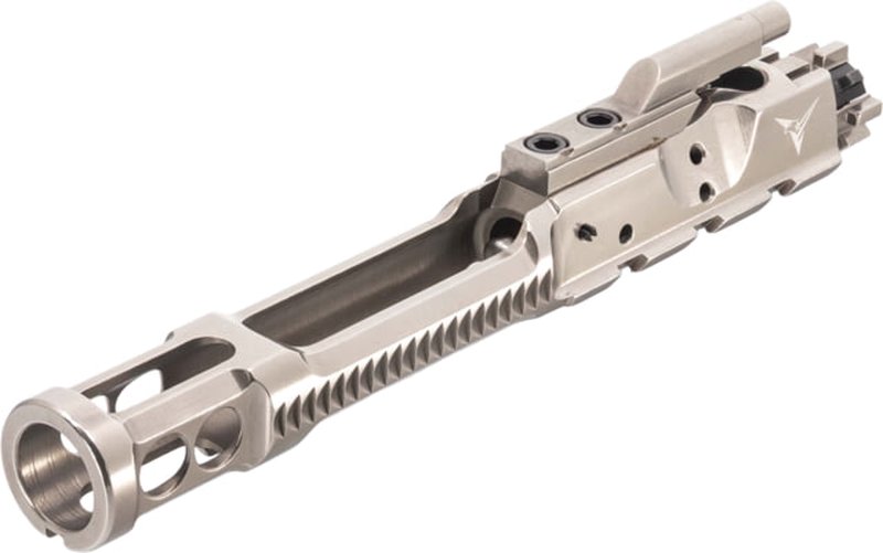 TRYBE Defense Low-Mass AR-15 Complete Bolt Carrier Group High-Polished Nickel Boron (BCG556-LMHPNB)