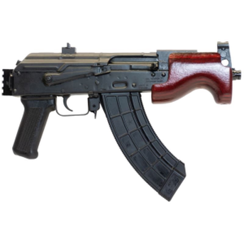 Century Arms Micro Draco HG2797PR-N AK pistol 6.25" barrel Russian Red 1913 rail 30-rd mag
