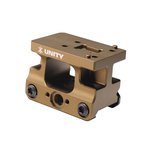 Unity Tactical Fast AEMS Riser Mount 1.30" Picatinny Rail - High-Performance Optic Elevation - FS