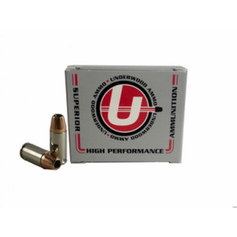 Underwood Ammo 9mm Luger 147gr +P XTP JHP Handgun Ammunition