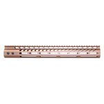 Guntec USA 4in Ultra Lightweight Thin M-LOK System Handguard w/ Monolithic Top Rail