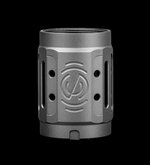 SilencerCo Alpha MAAD Brake 2.0 Hub Muzzle Brake Aluminum Black Anodized 2in OAL AC5447