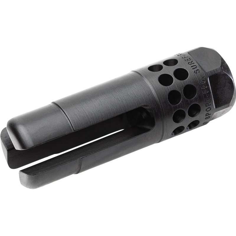Surefire Warcomp Sport Flash Hider 5/8-24, Black
