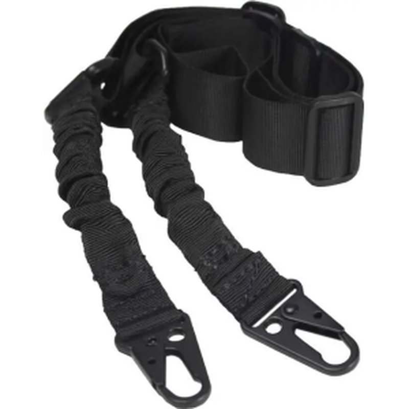 JE Machine Tech Sling 2 Point Bungee Black for AR-15 Platforms