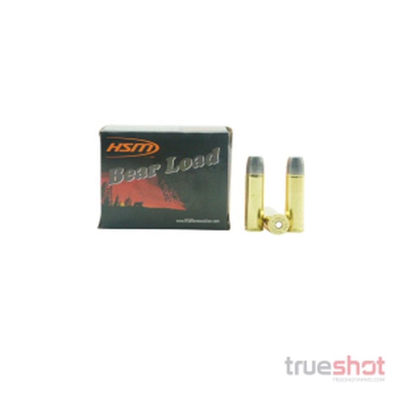 HSM 454 Casull 325 Grain Hard Lead WFN Gas Check Ammunition