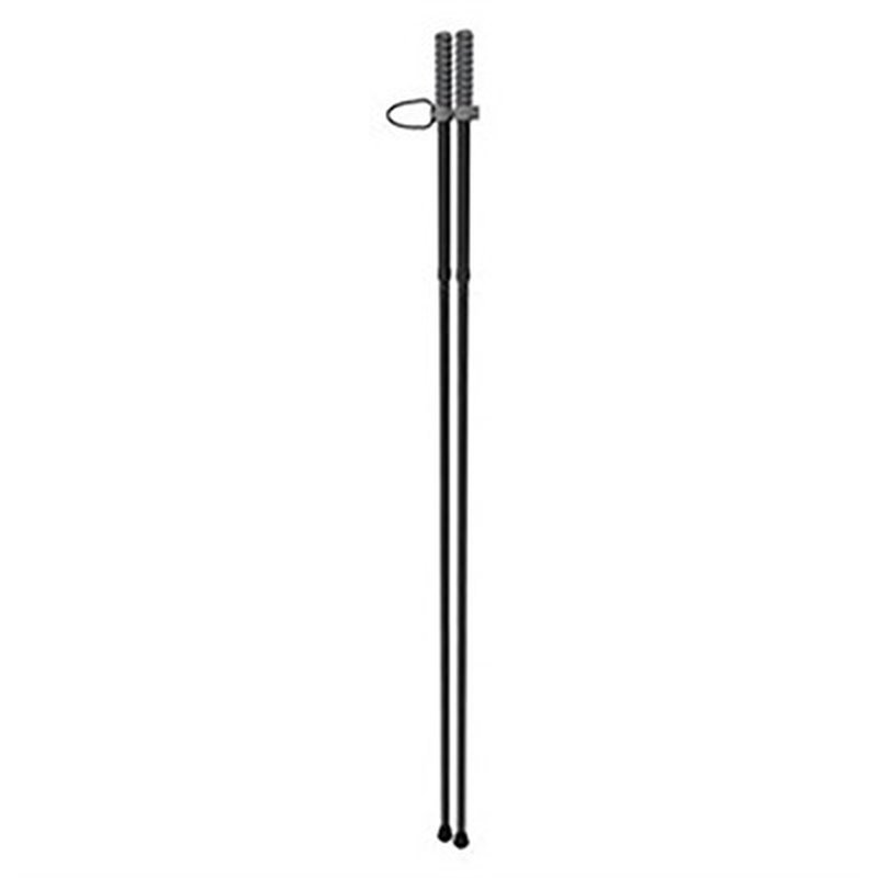 BOG DeadShot Compact Sitting Bipod Black/Gray Aluminum 25-39in Height, Rubberized Shooting Yoke