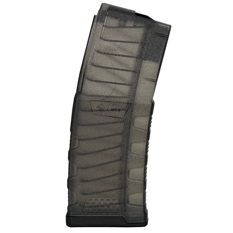 Mission First Tactical EXDPM556TS EXD 30-Round 5.56 AR/M4 Translucent Magazine