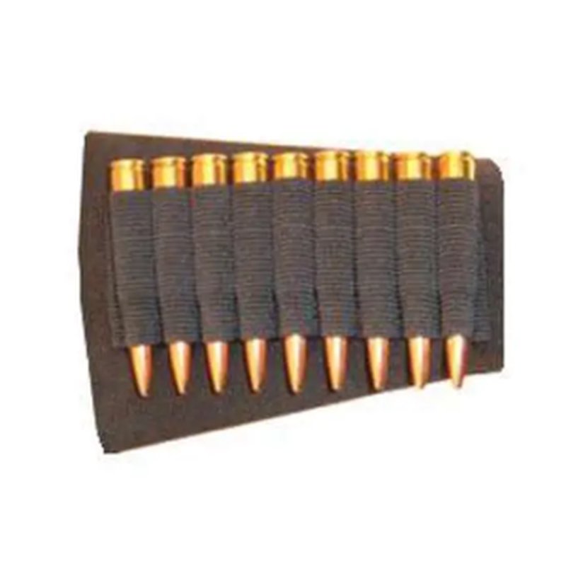 GrovTec GTAC81 Buttstock Cartridge Holder 9-Round Black Elastic
