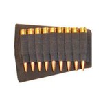 GrovTec GTAC81 Buttstock Cartridge Holder 9-Round Black Elastic