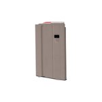 ASC 6mm ARC AR-15 Magazine 15 Round Stainless Steel FDE Red Follower