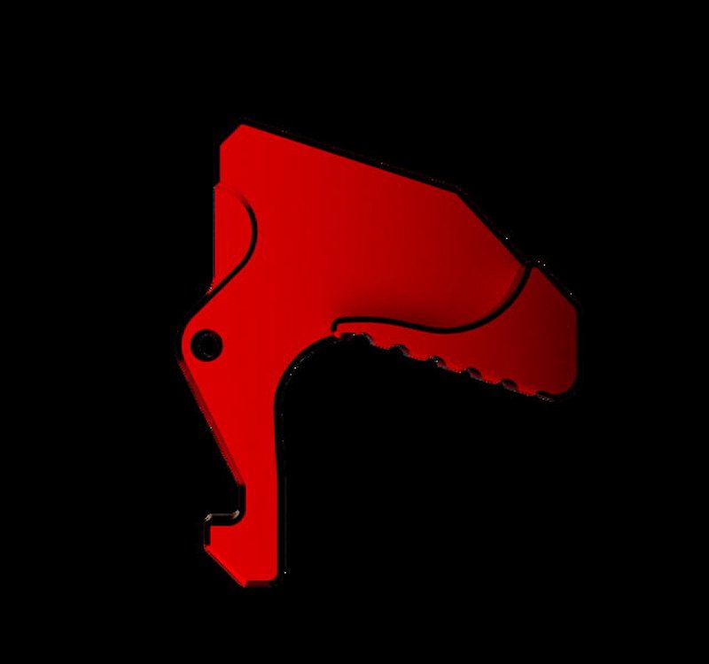 RISE Armament RISE Extended AR Charging Handle Latch RISE Red