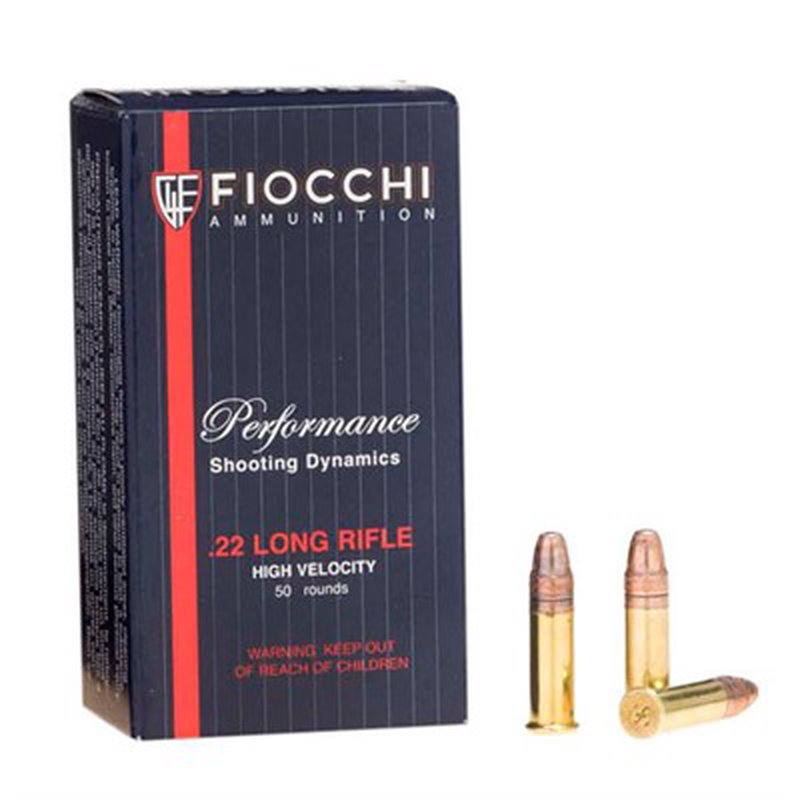 Fiocchi Shooting Dynamics 22 Long Rifle Ammunition 38gr CPHP 1250 fps