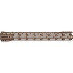 Rise Armament RA905135FDE RA-905 Handguard 13.50" 6061-T6 Aluminum Flat Dark Earth Cerakote with M-LOK & Picatinny Rail for AR-15