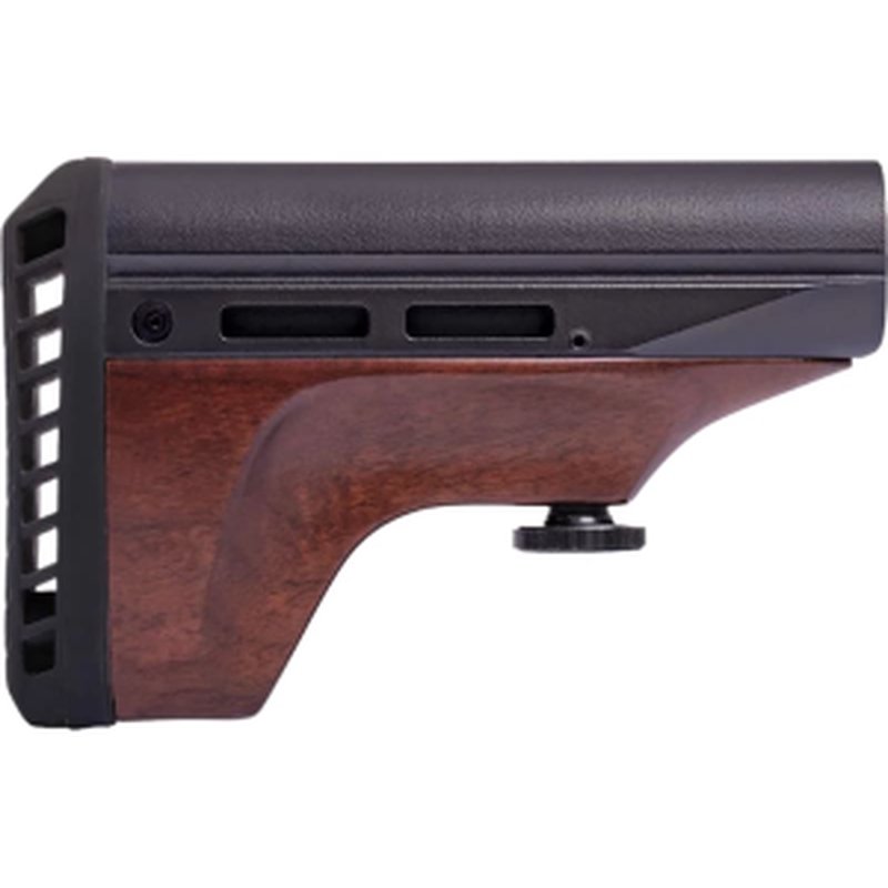 Woox Vigilante AR Platform Stock Walnut/Aluminum Ambidextrous 7.5" OAL Adjustable Length