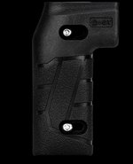 MDT Premier Vertical Grip AR-10/AR-15 Black Rubber 105174BLK