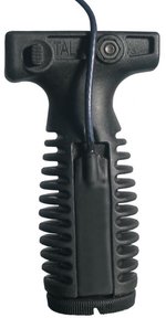 FAB Defense TAL-4 Ventilated Ergonomic Vertical Picatinny Rail Foregrip, Black - FX-TAL4B