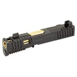 Zaffiri Precision IBS Glock 43X Complete Slide Gold Cerakote RMR Cut
