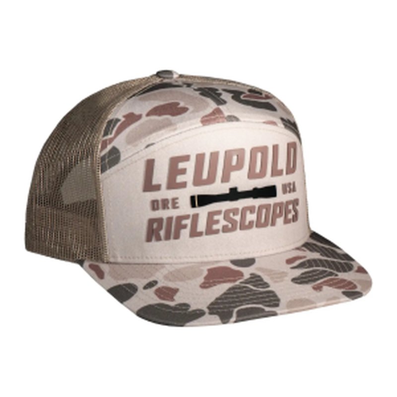 Leupold 187747 Riflescopes 7-Panel Trucker Hat