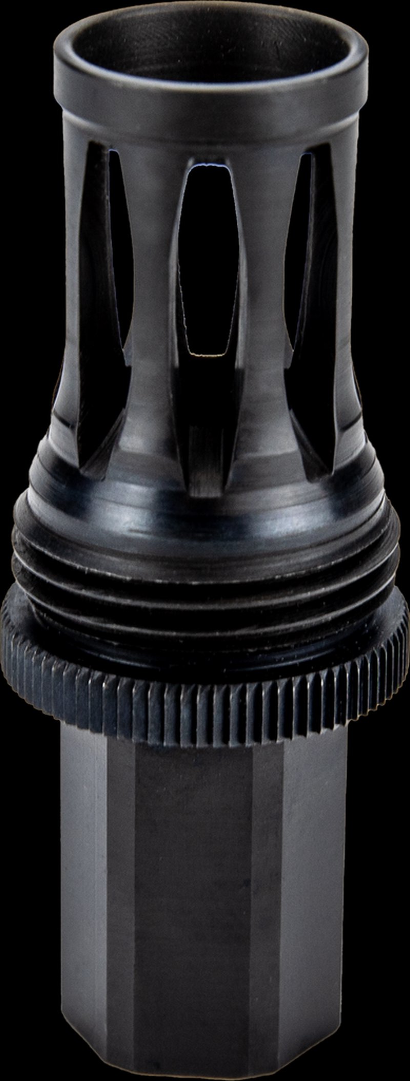 KGM Suppressors Quick Detach Flash Hider MP7 Black Nitride Steel M11.5x1 Threads A-QD-FH-S-MP7