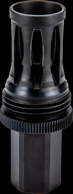 KGM Suppressors Quick Detach Flash Hider MP7 Black Nitride Steel M11.5x1 Threads A-QD-FH-S-MP7