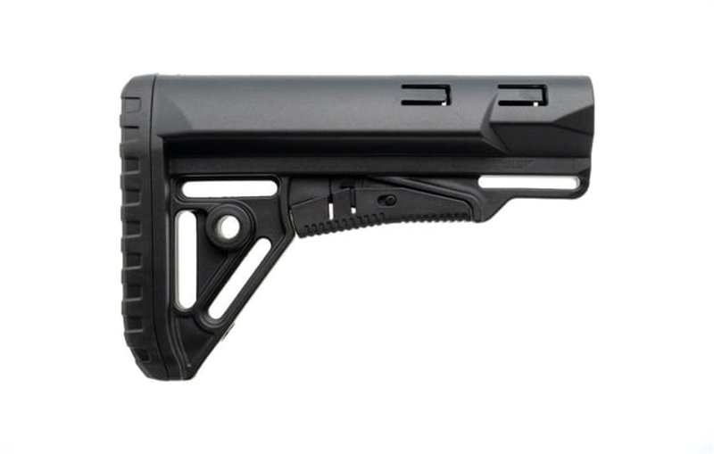 DLG Tactical TBS Sharp Buttstock Commercial Spec Black