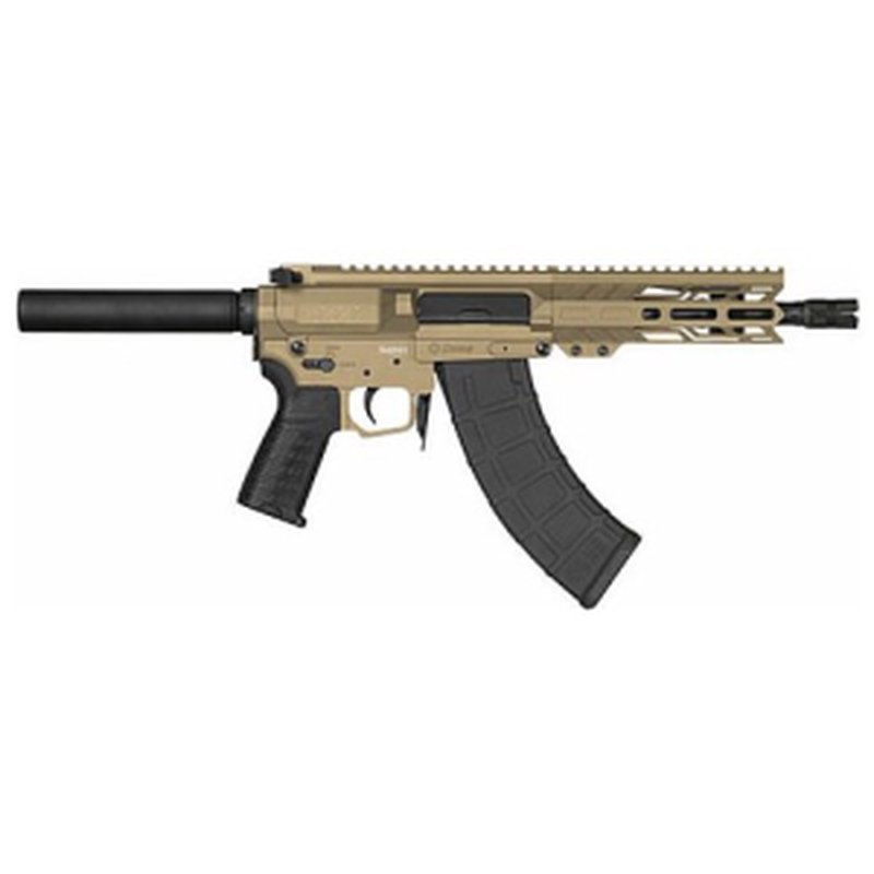 CMMG Banshee MK47 7.62x39 8\" AK Pistol w/ Tube (No Brace) | Coyote Tan