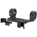 JP Enterprises 1-Piece Cantilever Picatinny Scope Mount 30mm Rings with 1" Inserts AR-15 Matte Black