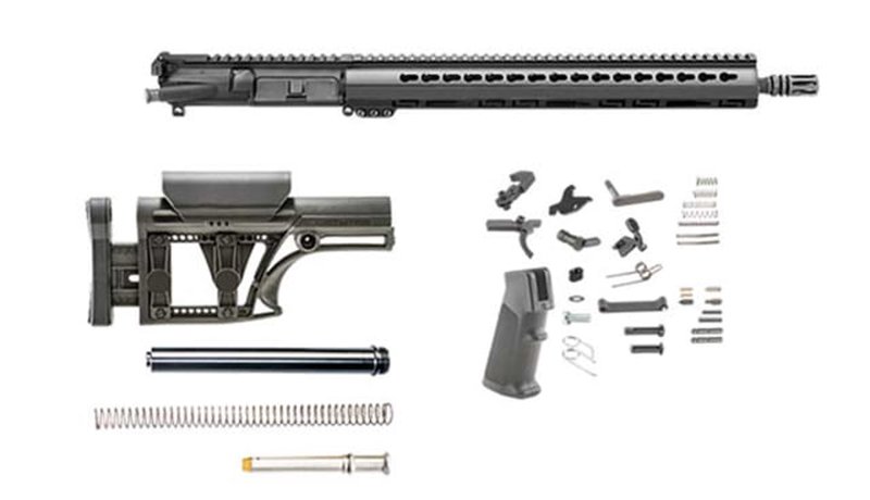 Luth-AR RKL-16-1 5.56 Lightweight Kit Minus Lower Receiver 16in Fixed Stock