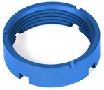 AT3 Tactical Castle Nut for AR-15 Buffer Tubes Blue