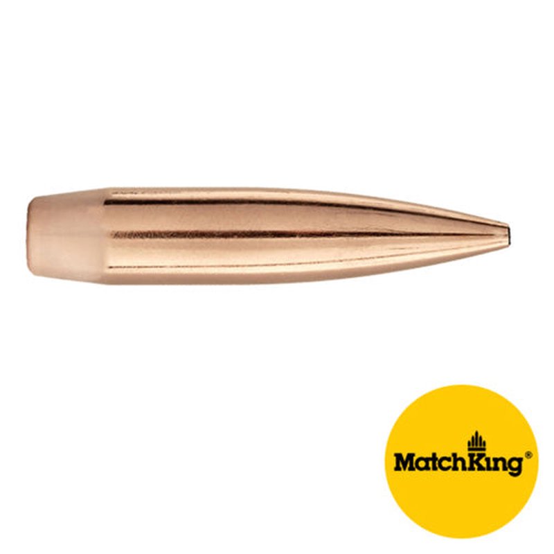 Sierra Bullets MatchKing 6.5mm 123gr HPBT Hollow Point Boat Tail Bullets 100 Count