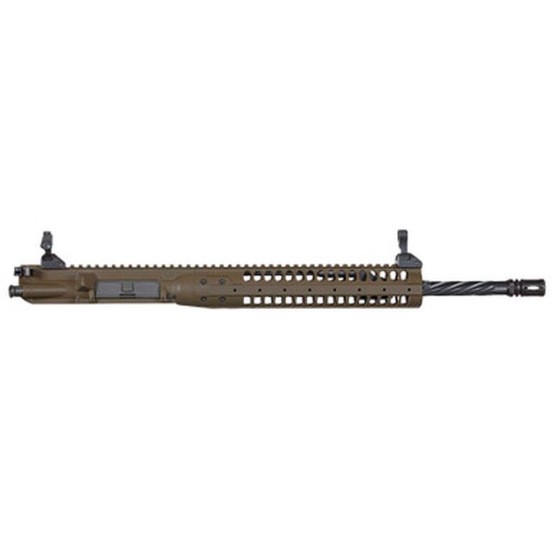 LWRC IC-SPR Upper Receiver 5.56 NATO 16.1 in Patriot Brown 1/2x28 1:7