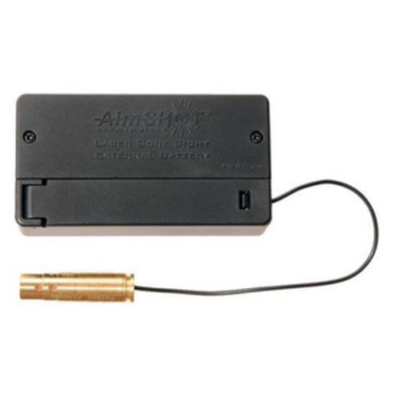 AIMSHOT Laser Boresighter w/Ext Battery Box 17 HMR Brass