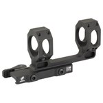 American Defense Recon QD 1-Piece 2" Cantilever Picatinny Scope Mount 34mm Rings Standard Lever Matte Black Medium Height