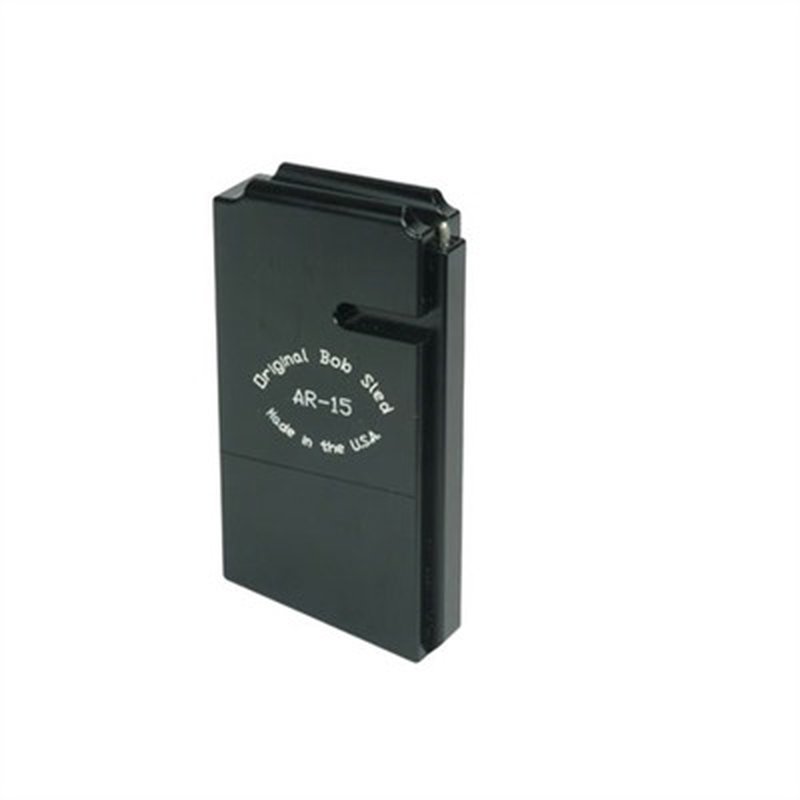 Bob Sled AR-15 1-Round Magazine 223/5.56 Aluminum Black