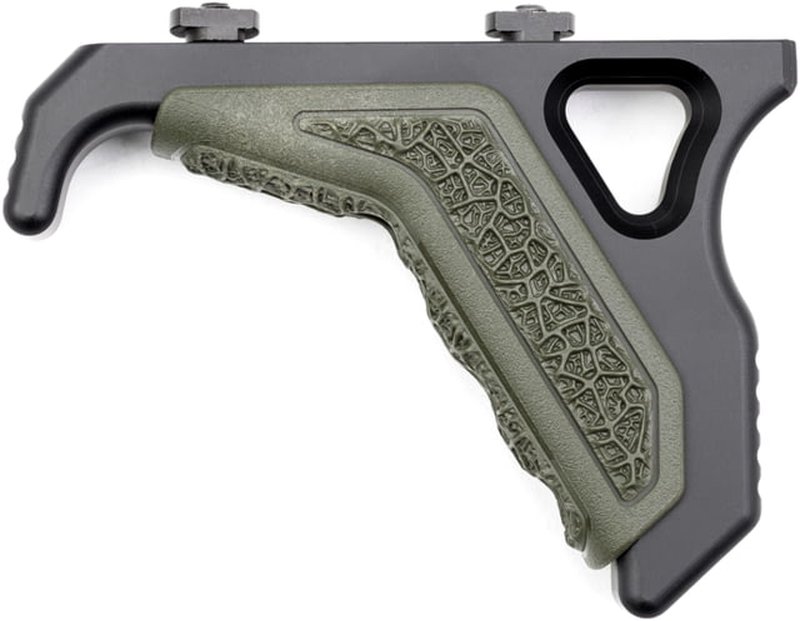 A3 Industries CQB M-LOK Angled Foregrip Olive Drab Green Nylon Mount