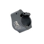 Superlative Arms Solid Set Screw Direct Impingement Adjustable Gas Block 0.625" x 1", Black