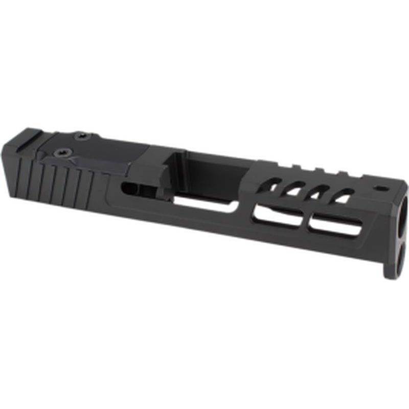 Zaffiri Precision ZPS.2 Glock 43/43X slide 9mm 17-4 stainless RMSc optics cut Armor Black